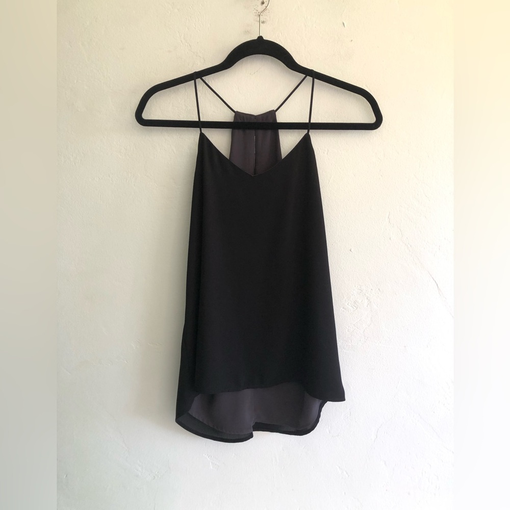 Express Barcelona Cami Top Womens XS Black Boho Nightclub Party